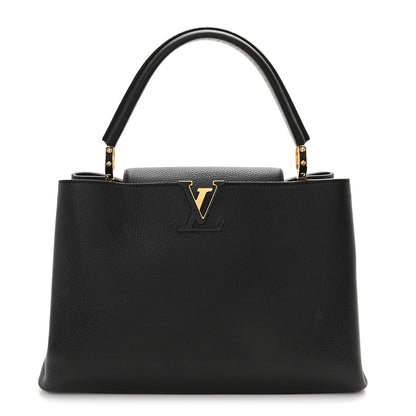 Louis Vuitton Taurillon Capucines GM Black 1 of 13