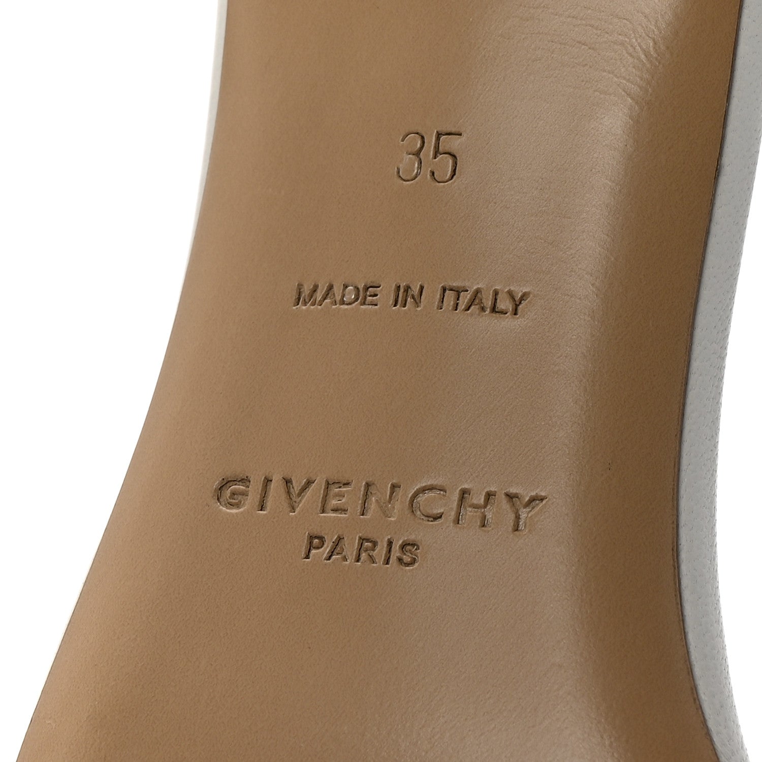 Givenchy Nappa G Woven 50mm Mules 35 Ivory 7 of 9