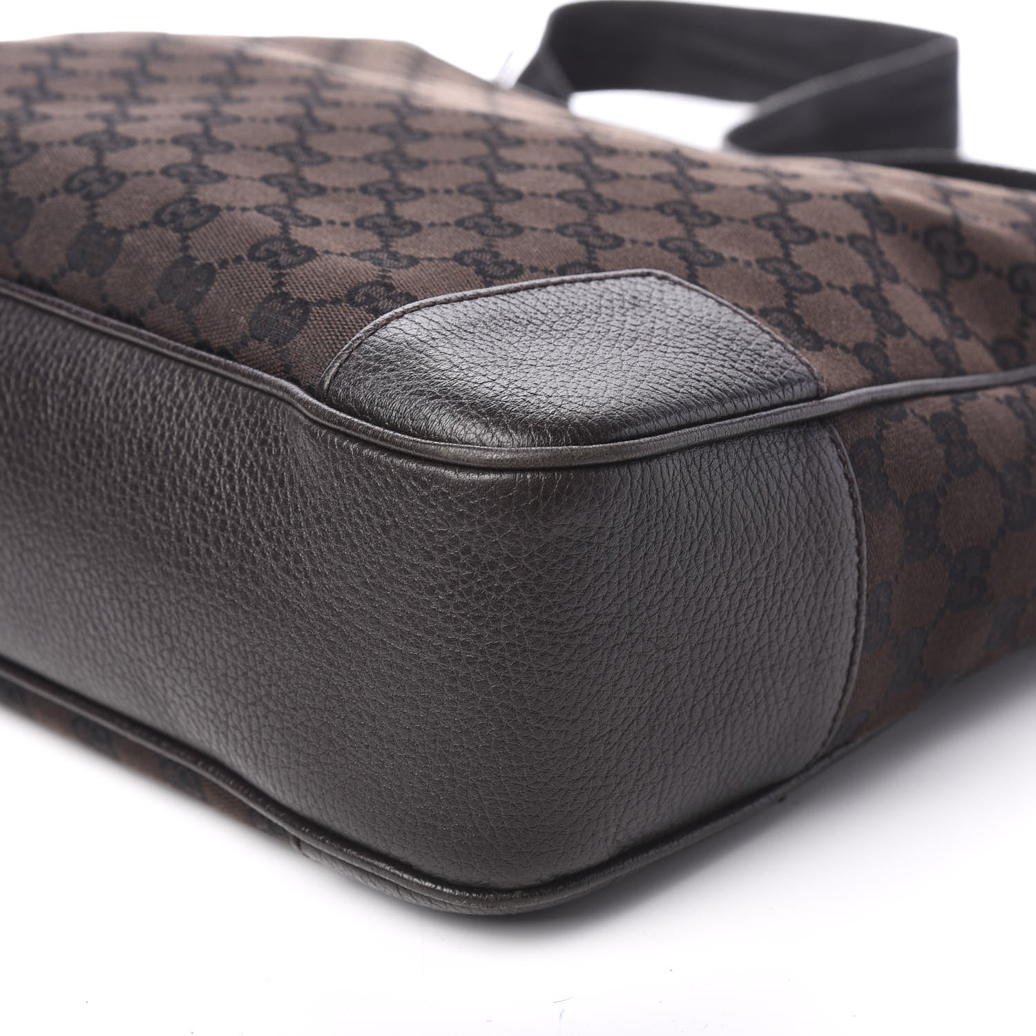 Gucci Monogram Large Messenger Bag Brown 8 of 9