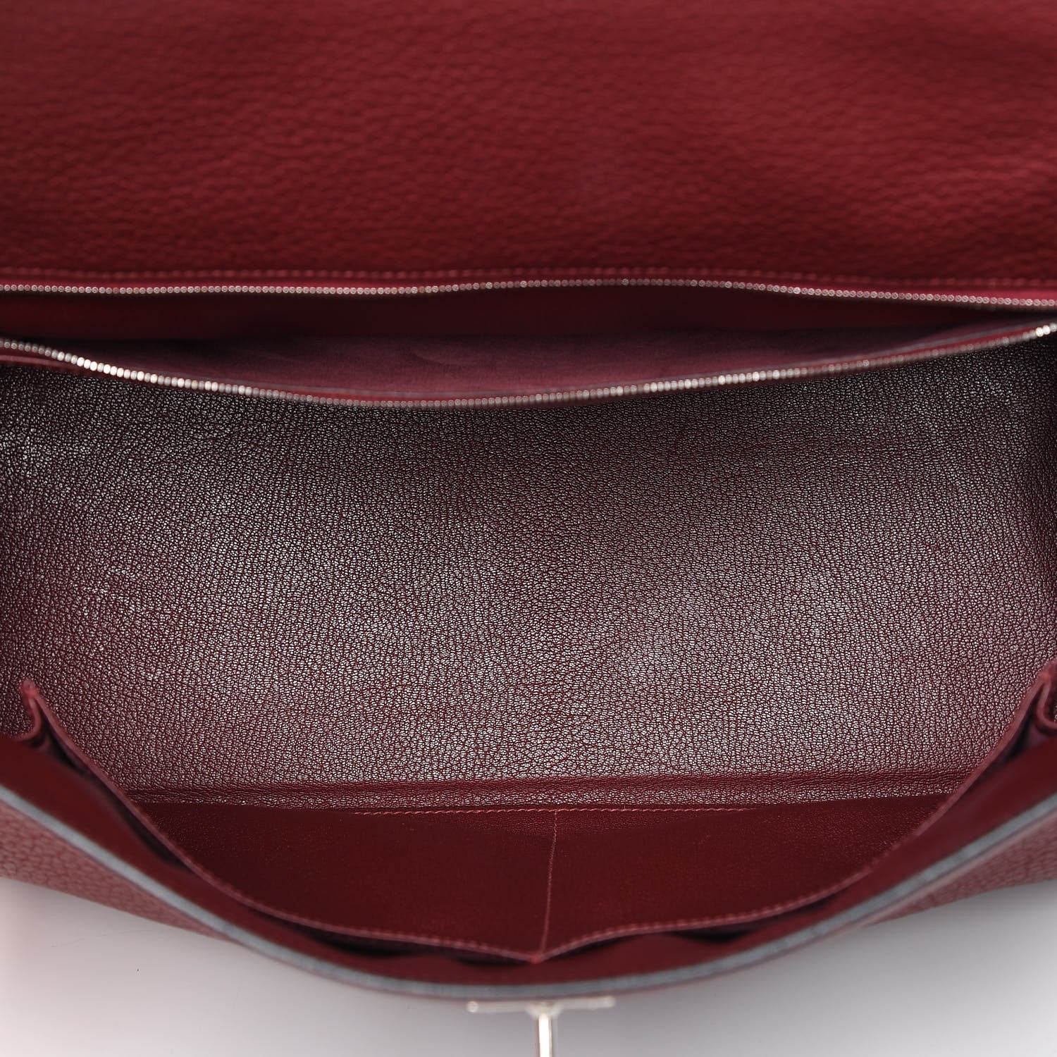 Hermes Fjord Kelly Retourne 40 Rouge H 4 of 19