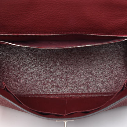 Hermes Fjord Kelly Retourne 40 Rouge H 4 of 19