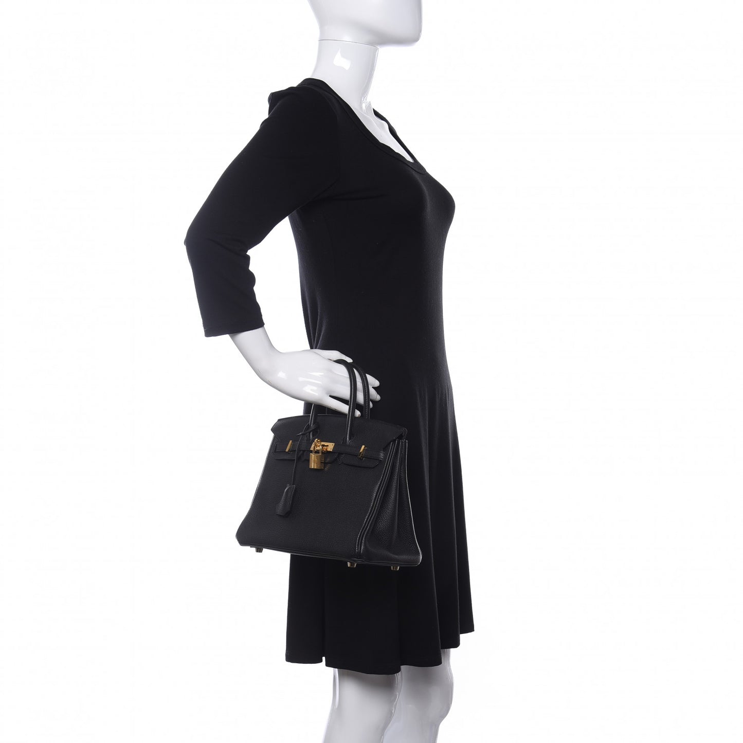 Togo Birkin 25 Black
