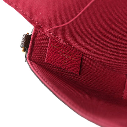 Louis Vuitton Monogram Pochette Felicie Chain Wallet Fuchsia 8 of 12