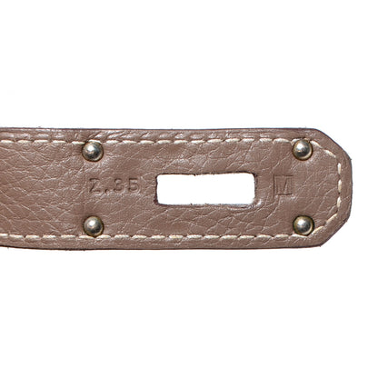 Hermes Taurillon Clemence Jypsiere 34 Etoupe 8 of 20