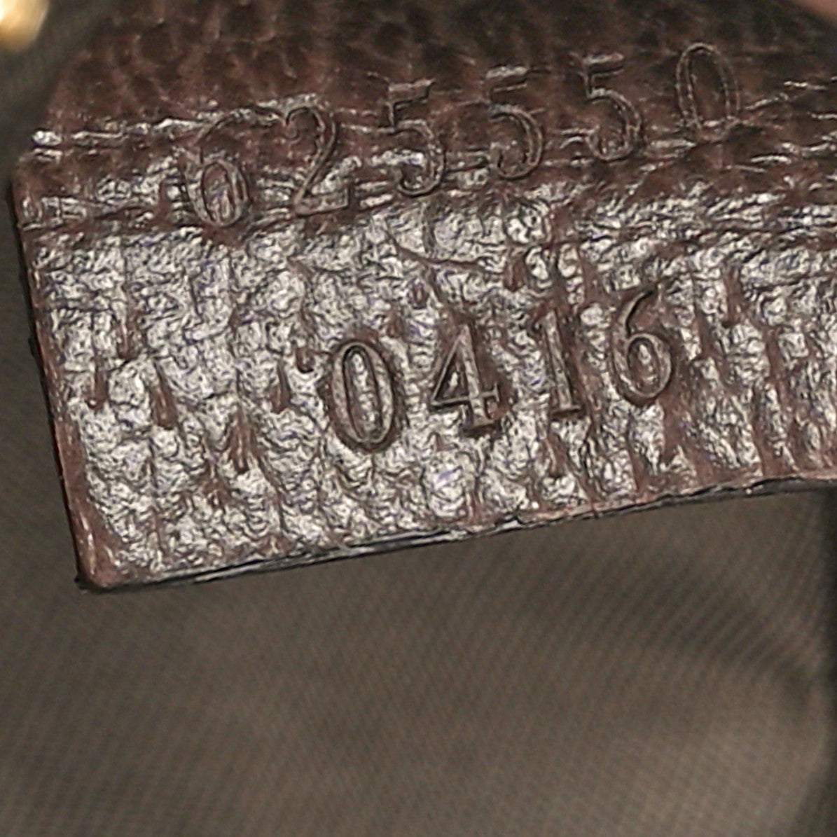 GG Supreme Monogram Textured Calfskin Web Medium Ophidia Cosmetic Case Beige Ebony New Acero