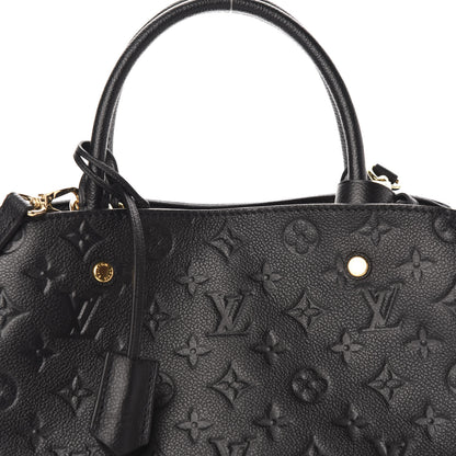 Louis Vuitton Empreinte Montaigne MM Black 12 of 12