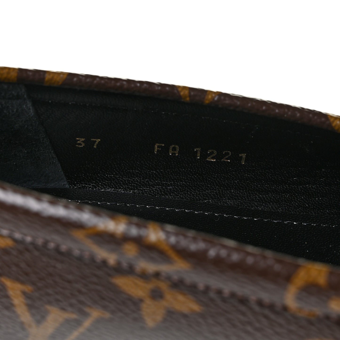 Monogram Chess Flat Loafer 37