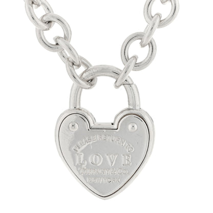 Tiffany Sterling Silver Return to Tiffany Love Lock Bracelet 3 of 3