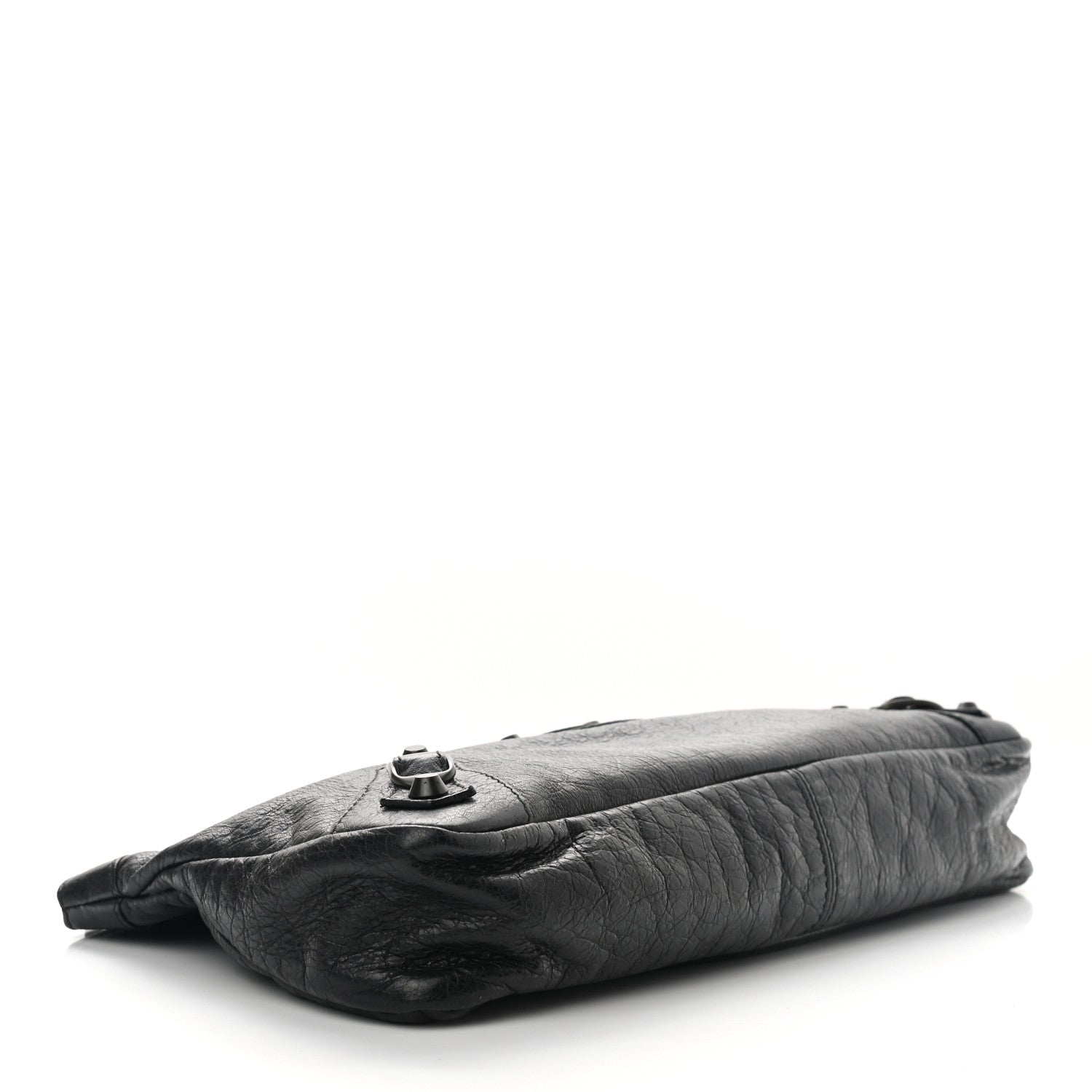 Balenciaga Agneau Classic Hardware Premier Clutch Black 4 of 9