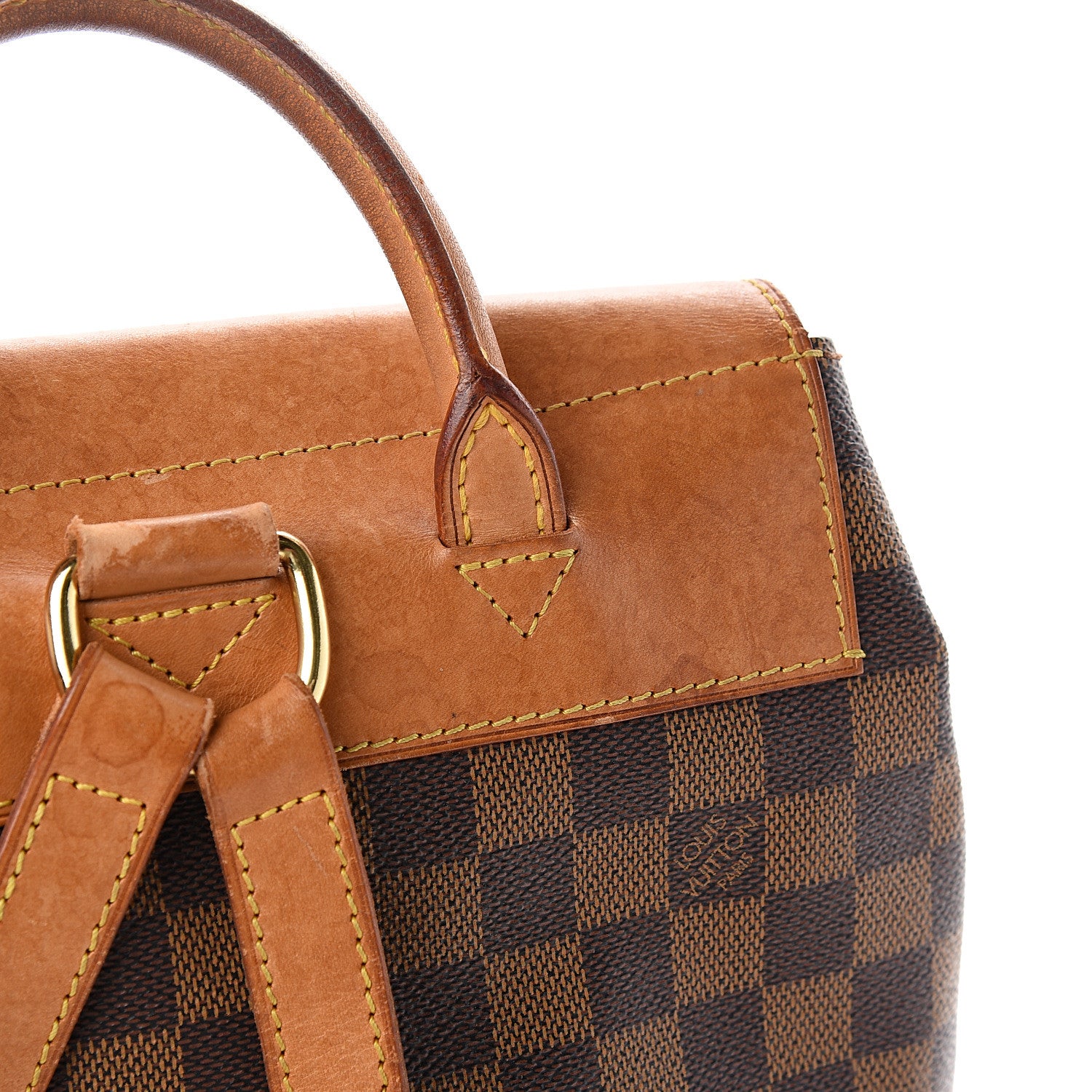 Louis Vuitton Damier Ebene Soho Centenaire Backpack 11 of 13