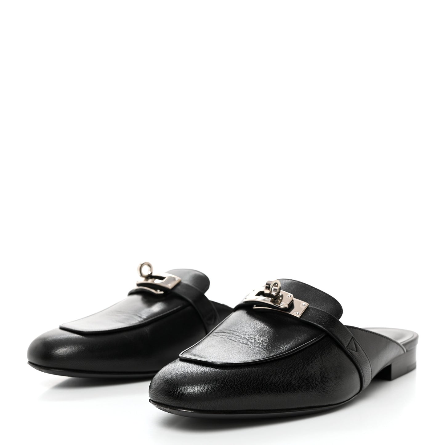 Goatskin Oz Mules 35 Black