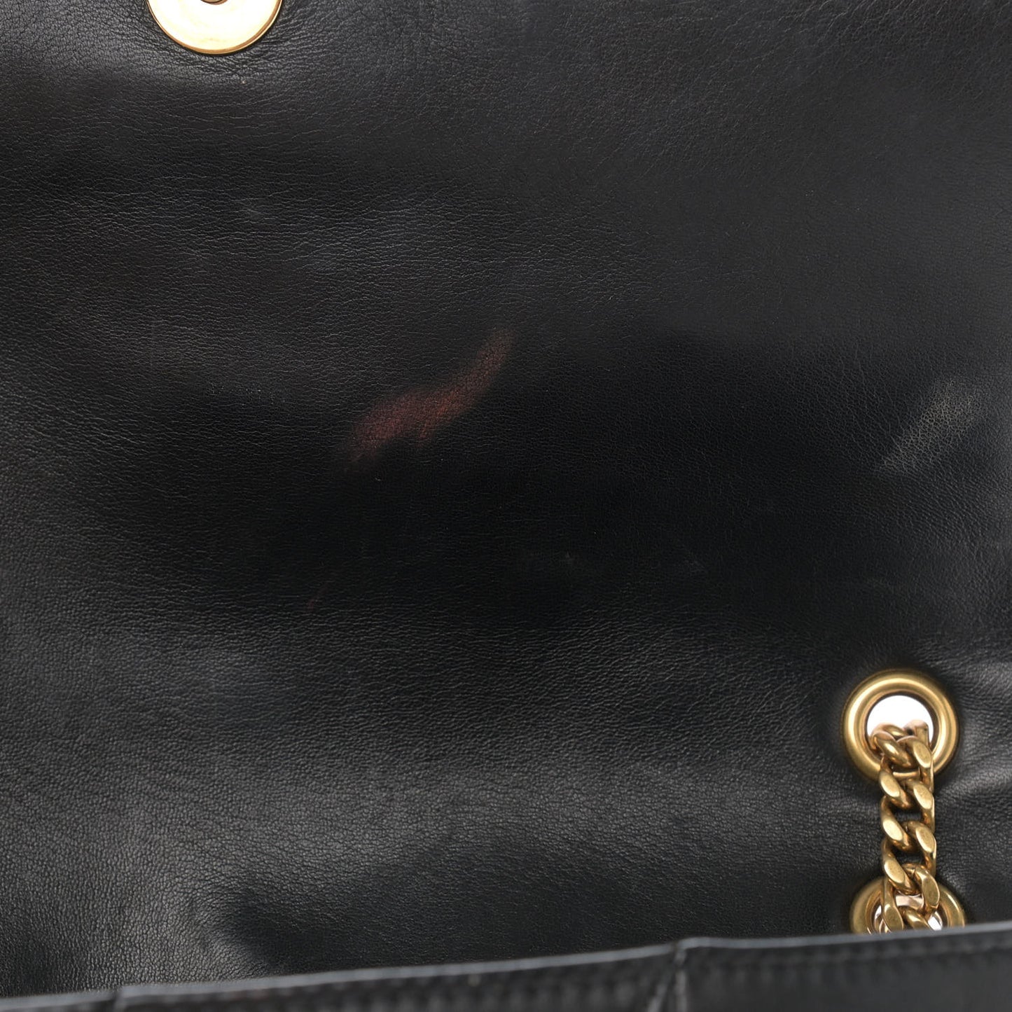 Lambskin Patchwork Monogram Medium Jamie Black
