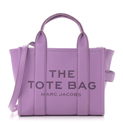 Marc Jacobs Grained Calfskin Small The Tote Bag Regal Orchid 1 of 14