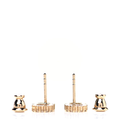 Christian Dior Crystal Clair D Lune Earrings Gold 3 of 3