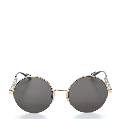 Christian Dior Round Homme Sunglasses 180.2F Black 2 of 8