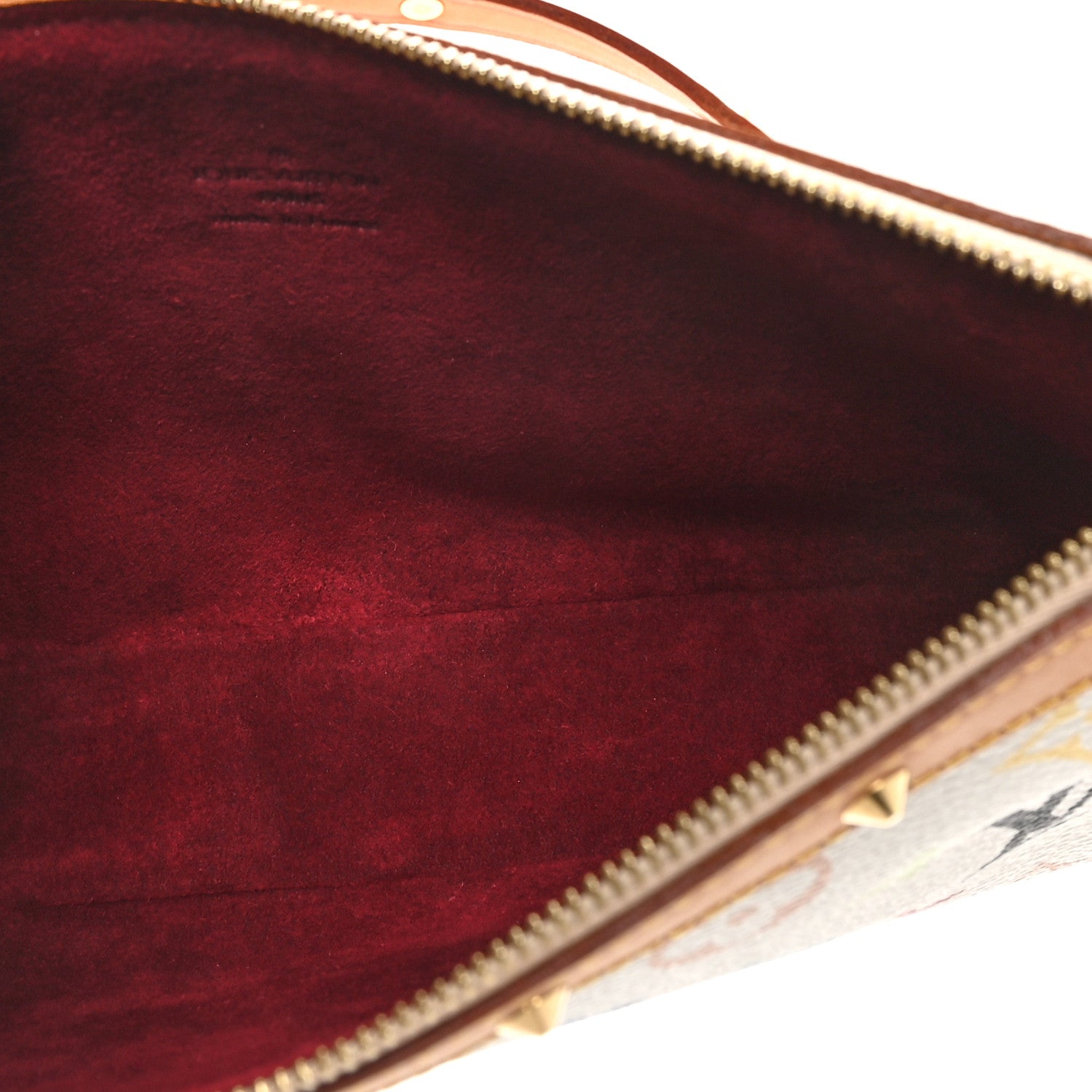 Louis Vuitton Monogram Multicolor Pochette Accessories White 5 of 11