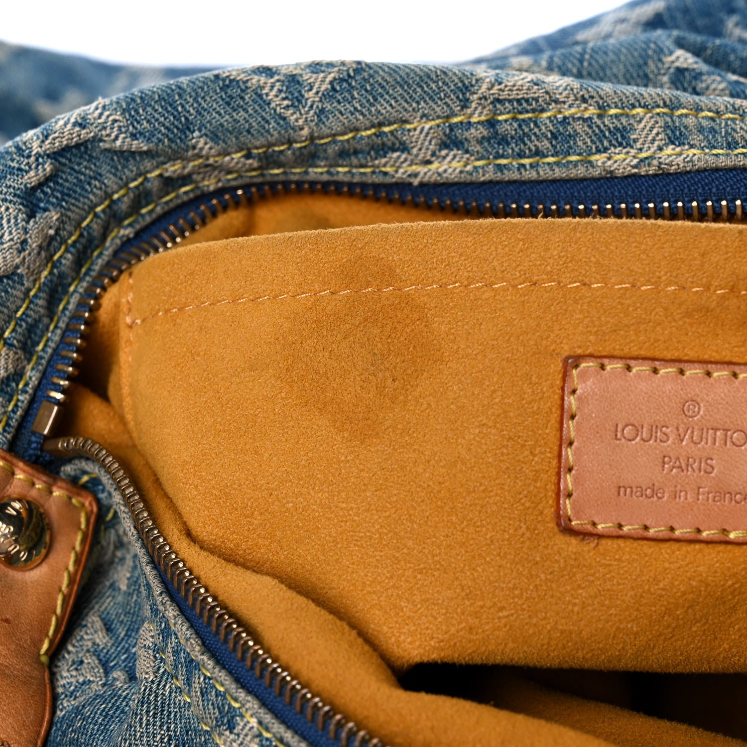 Louis Vuitton Denim Baggy GM Blue 10 of 13