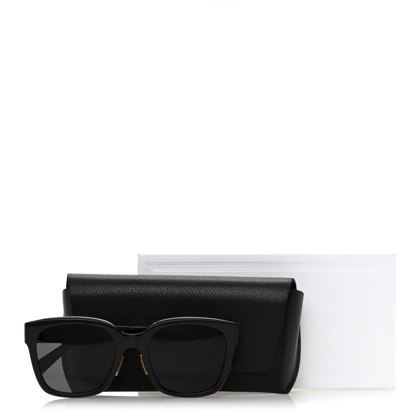 Acetate Triomphe Sunglasses CL40222F Black