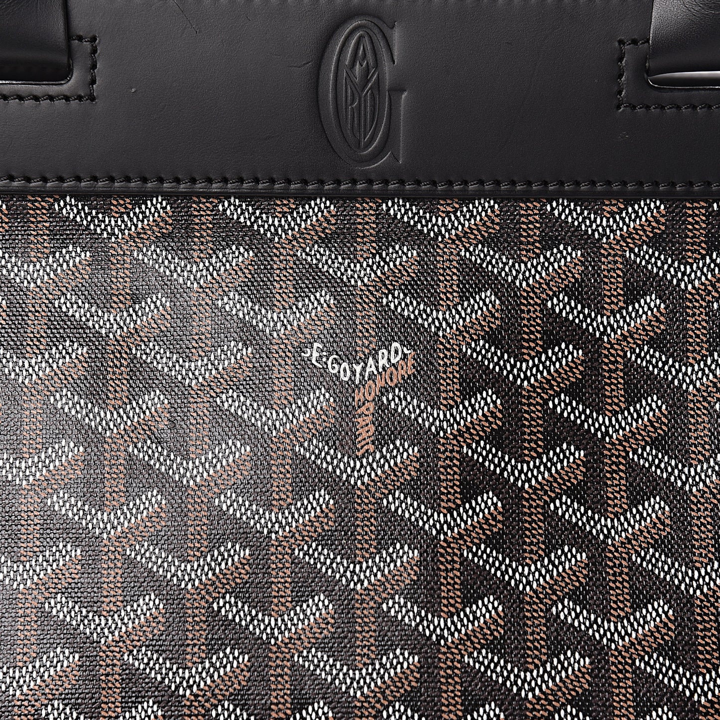 Goyardine Bellechasse GM Tote Black