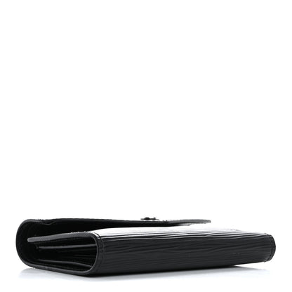 Louis Vuitton Epi Victorine Wallet Black 4 of 9