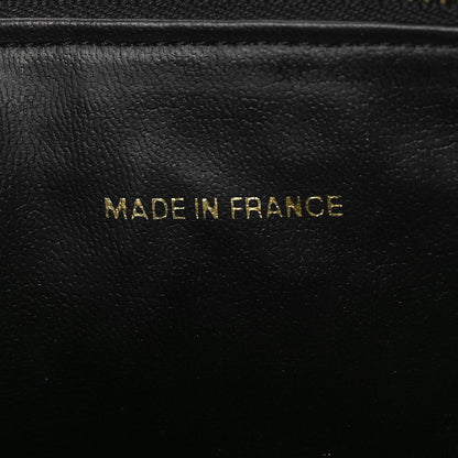 Chanel Caviar Vanity Cosmetic Case Black 4 of 9