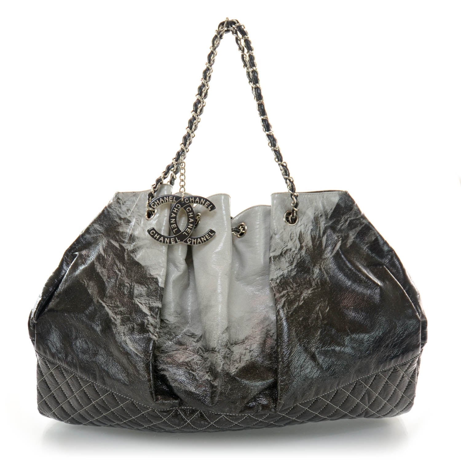 Chanel Vinyl Melrose Degrade Tote 1 of 9