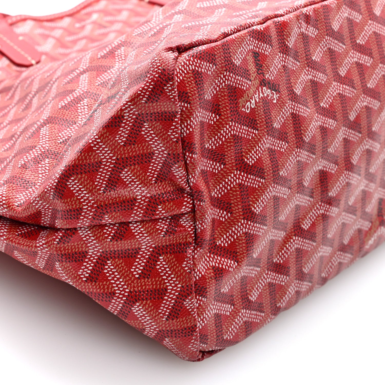 Goyard Goyardine Saint Louis PM Red 9 of 10