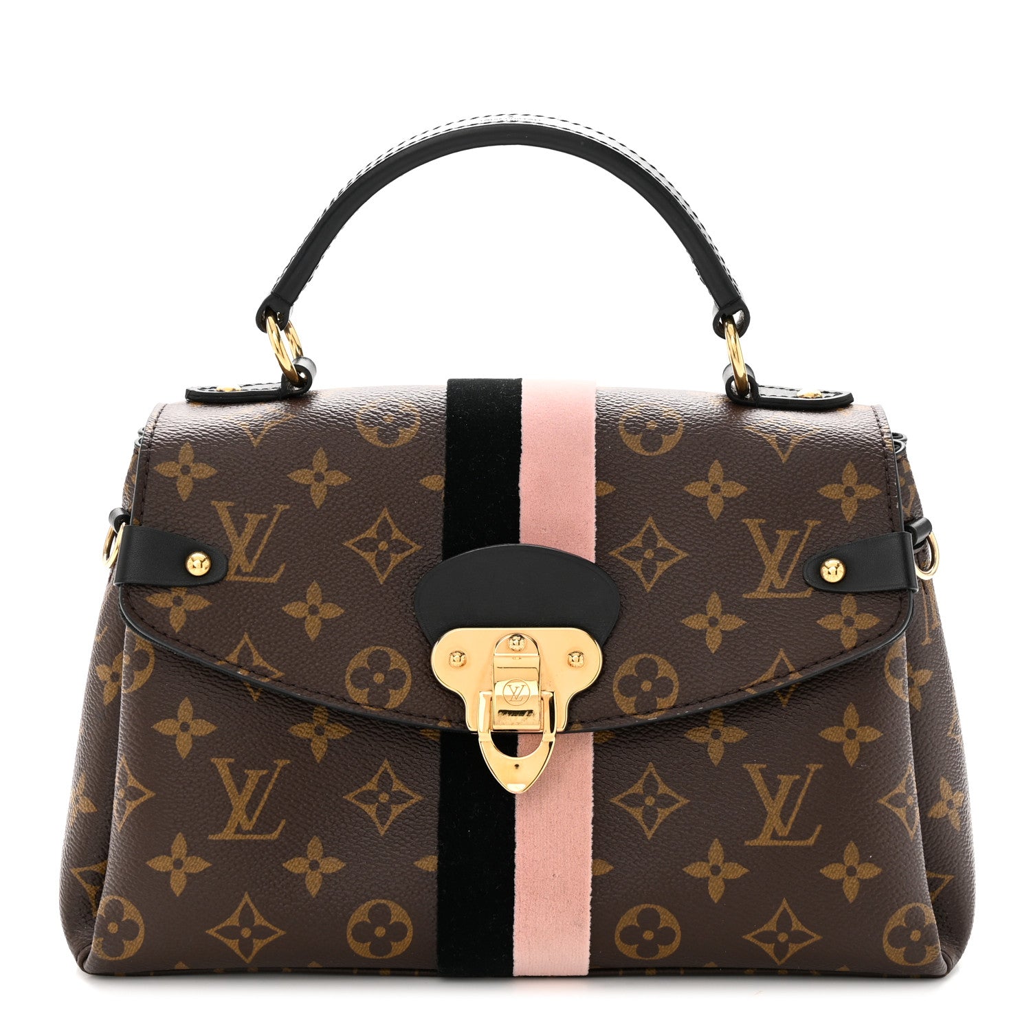 Louis Vuitton Monogram Georges BB Black Rose Poudre 1 of 11