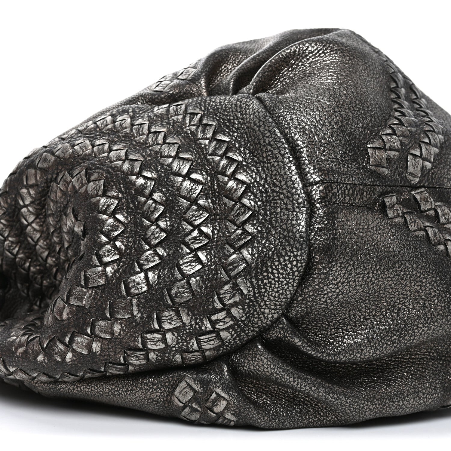 Bottega Veneta Metallic Cervo Illusion Hobo Bronze 10 of 14
