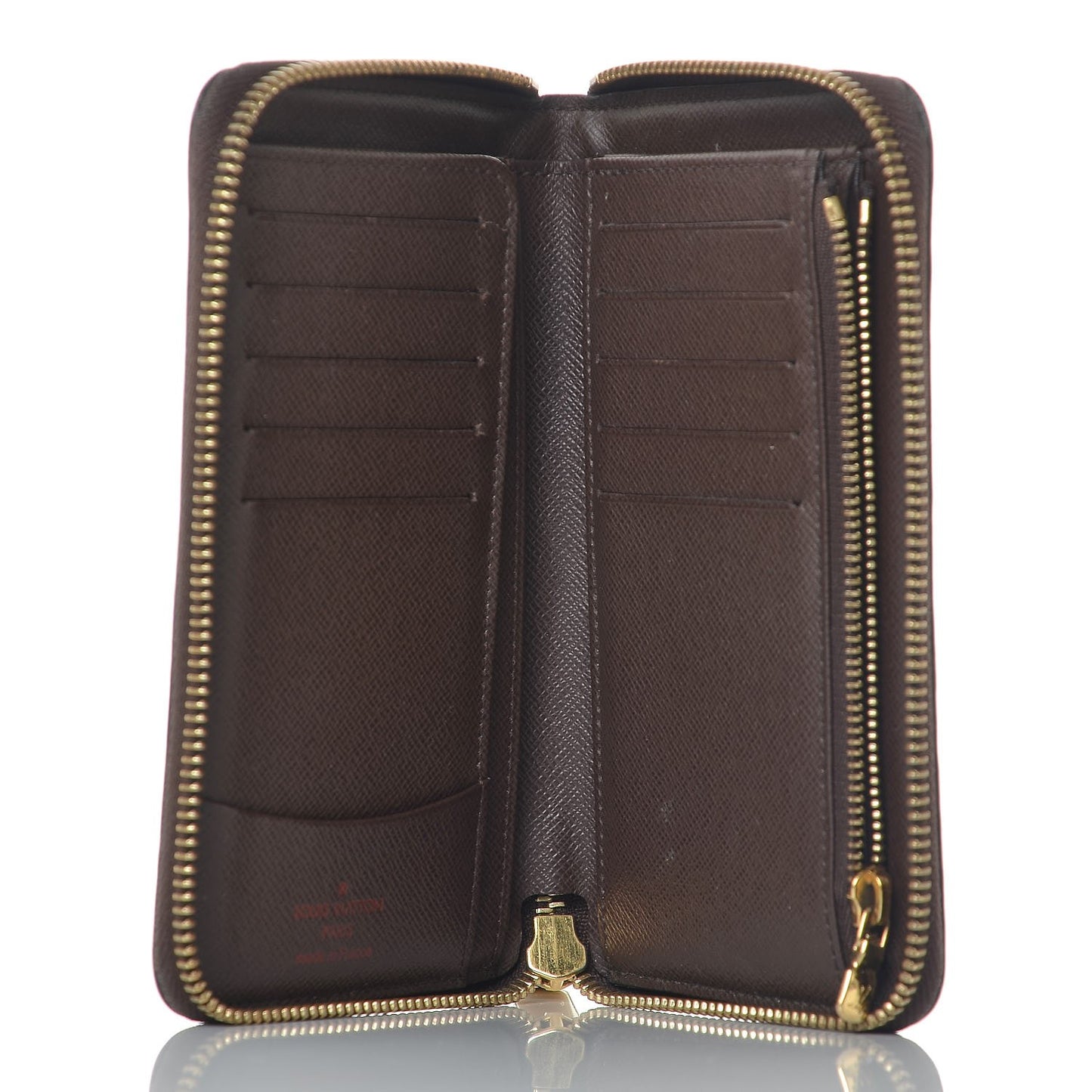 Damier Ebene Zippy Compact Wallet