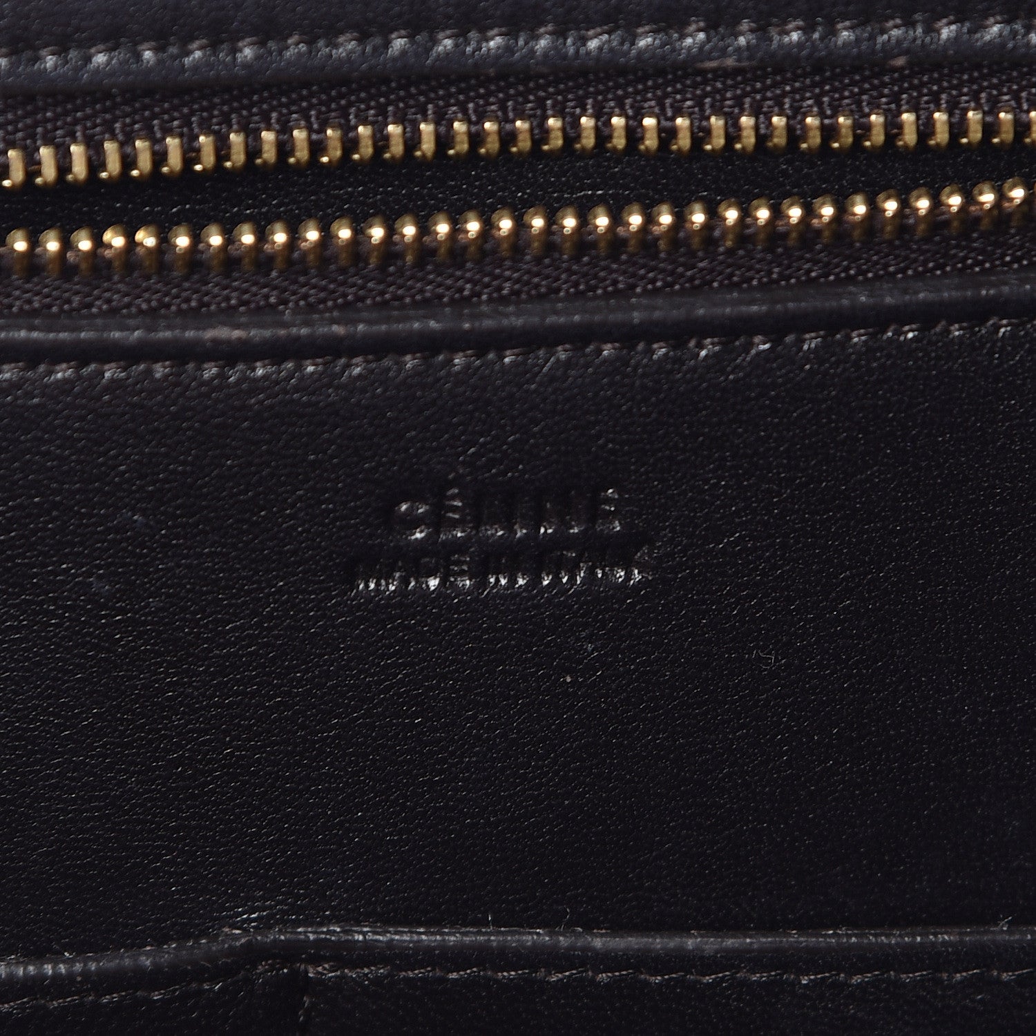 Celine Goatskin Smooth Calfskin Small Ring Bag Dark Taupe 6 of 15