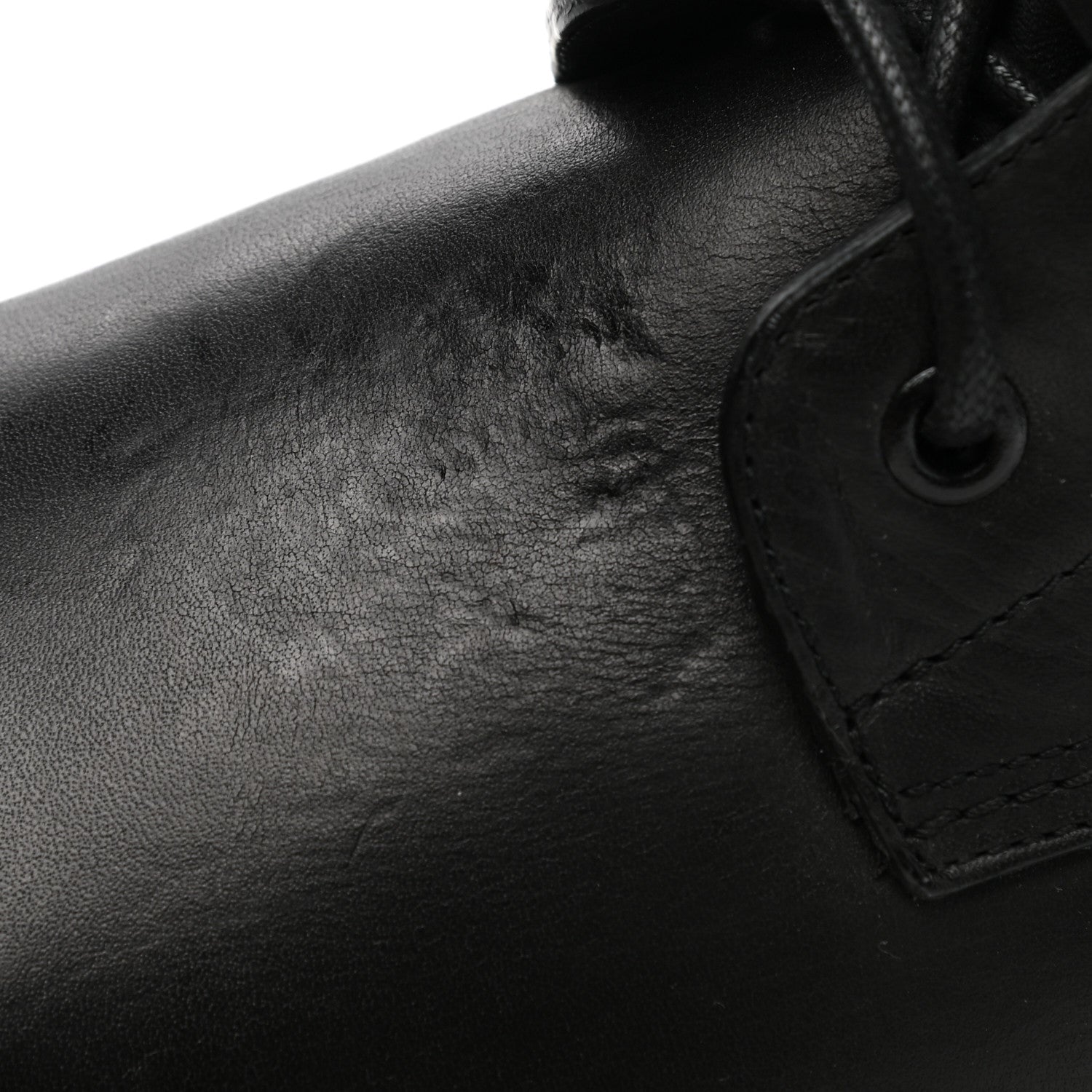 Saint Laurent Smooth Calfskin Studded Womens Punk Ranger Boots 39.5 Black 9 of 11