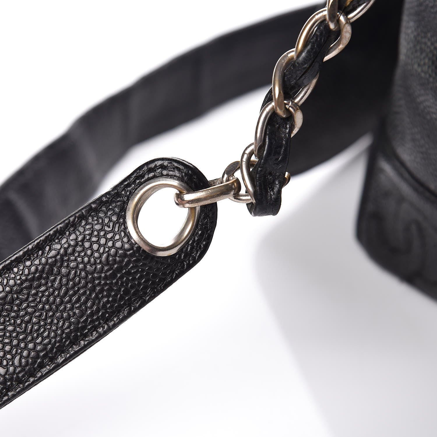 Chanel Caviar Drawstring Shoulder Bag Black 18 of 20