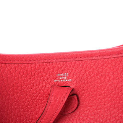 Hermes Taurillon Clemence Evelyne TPM Rose Extreme 6 of 8