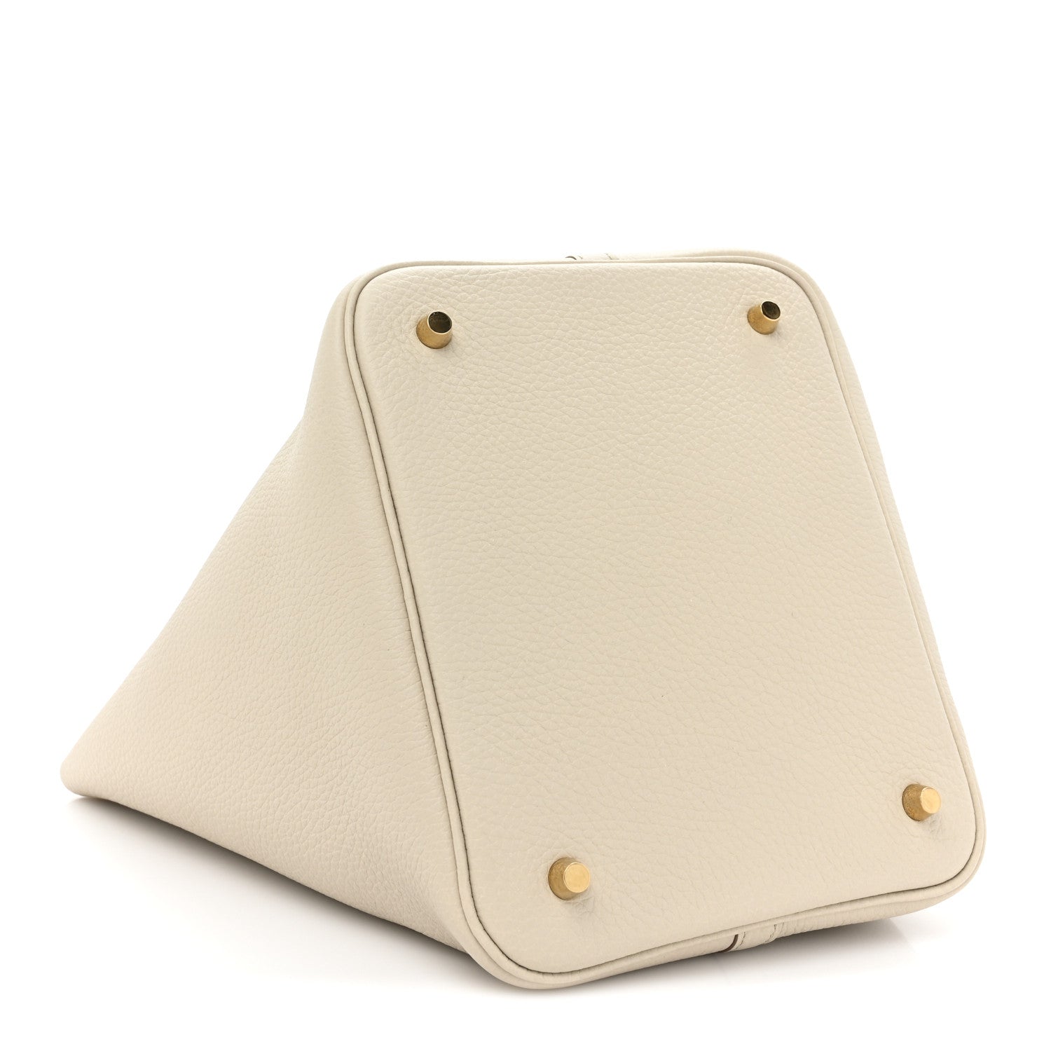 Hermes Taurillon Clemence Picotin Lock 22 MM Beton 4 of 10