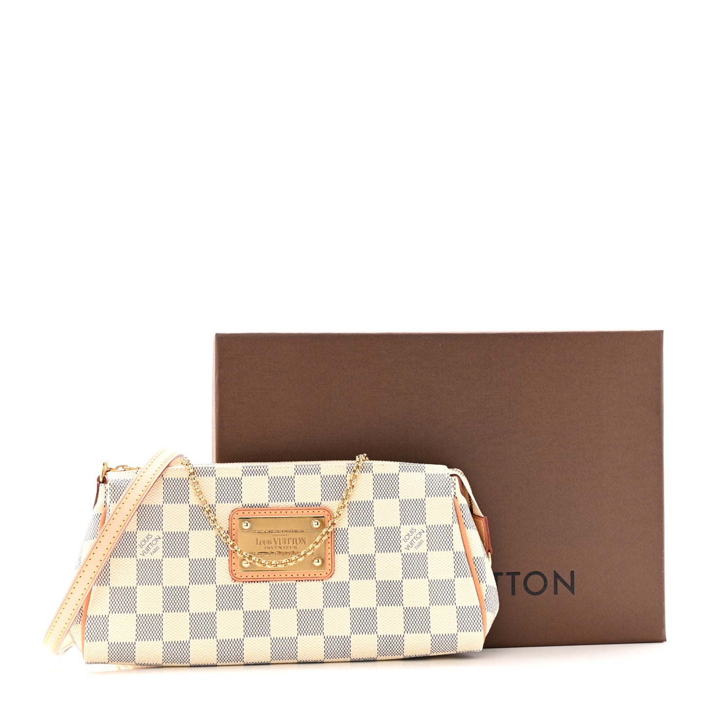 Damier Azur Eva Clutch
