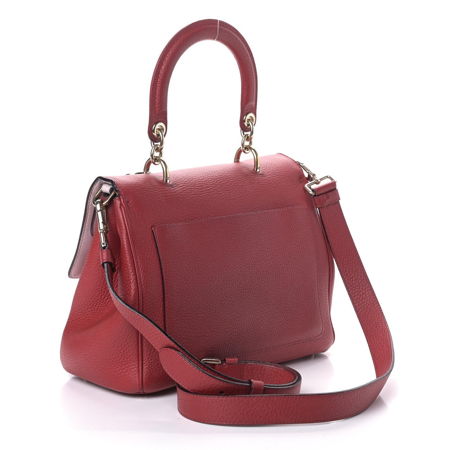 Bullcalf Small Be Dior Flap Red