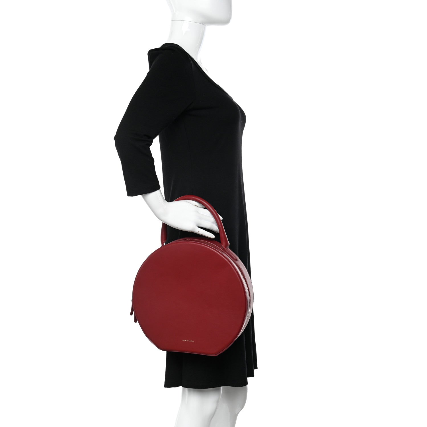 Mansur Gavriel Calfskin Circle Bag Rococo 2 of 14