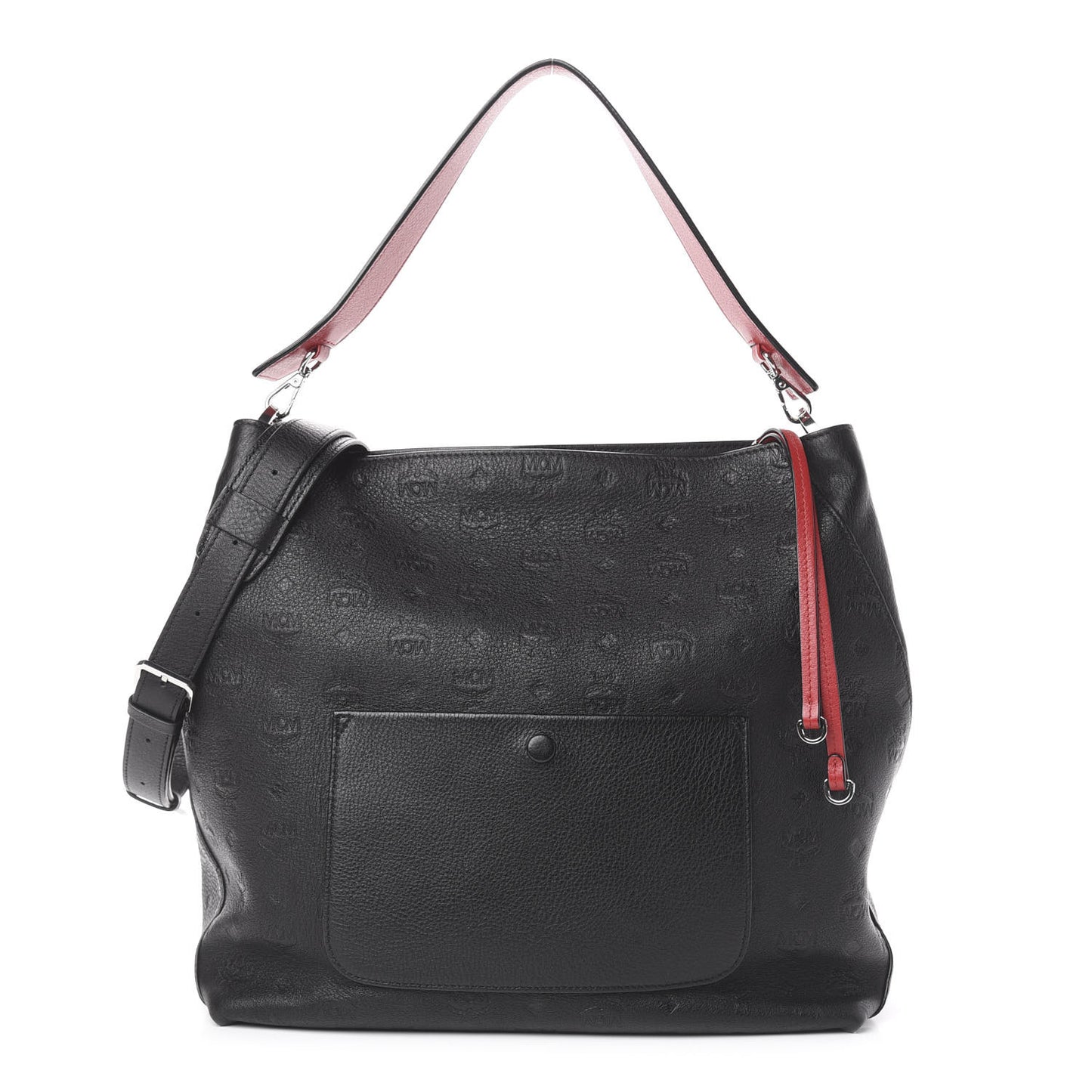 Calfskin Ottomar Large Klara Hobo Black