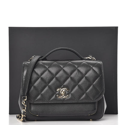 Chanel Caviar Quilted Medium Business Affinity Flap Black 8 of 8