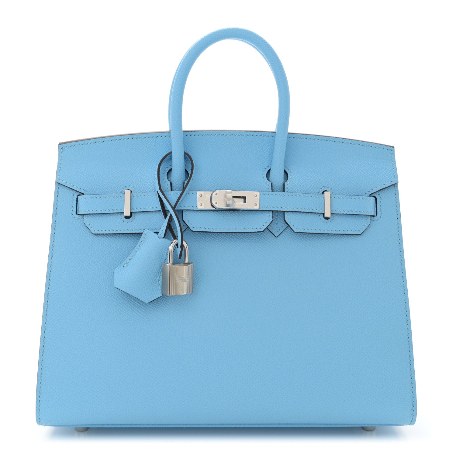 Hermes Epsom Birkin Sellier 25 Celeste 1 of 11