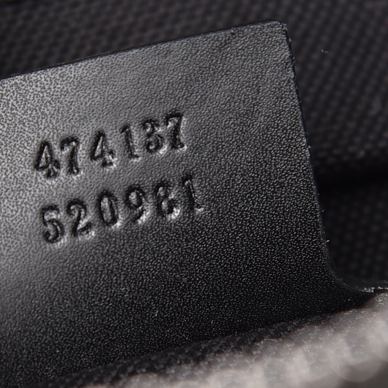 Gucci GG Supreme Monogram Appia Calfskin Web Flat Messenger Bag Black Grey 9 of 9