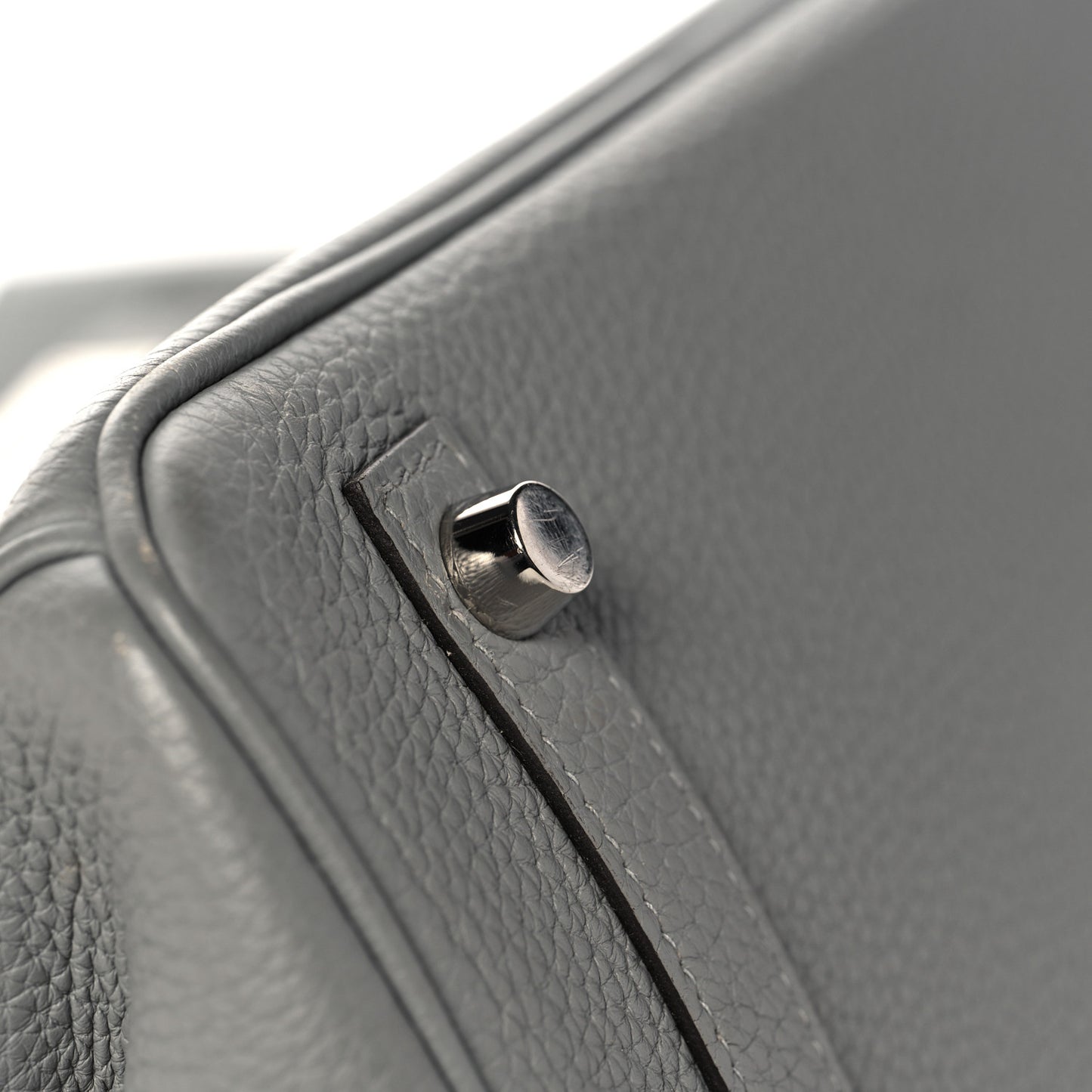 Togo Birkin 30 Gris Mouette