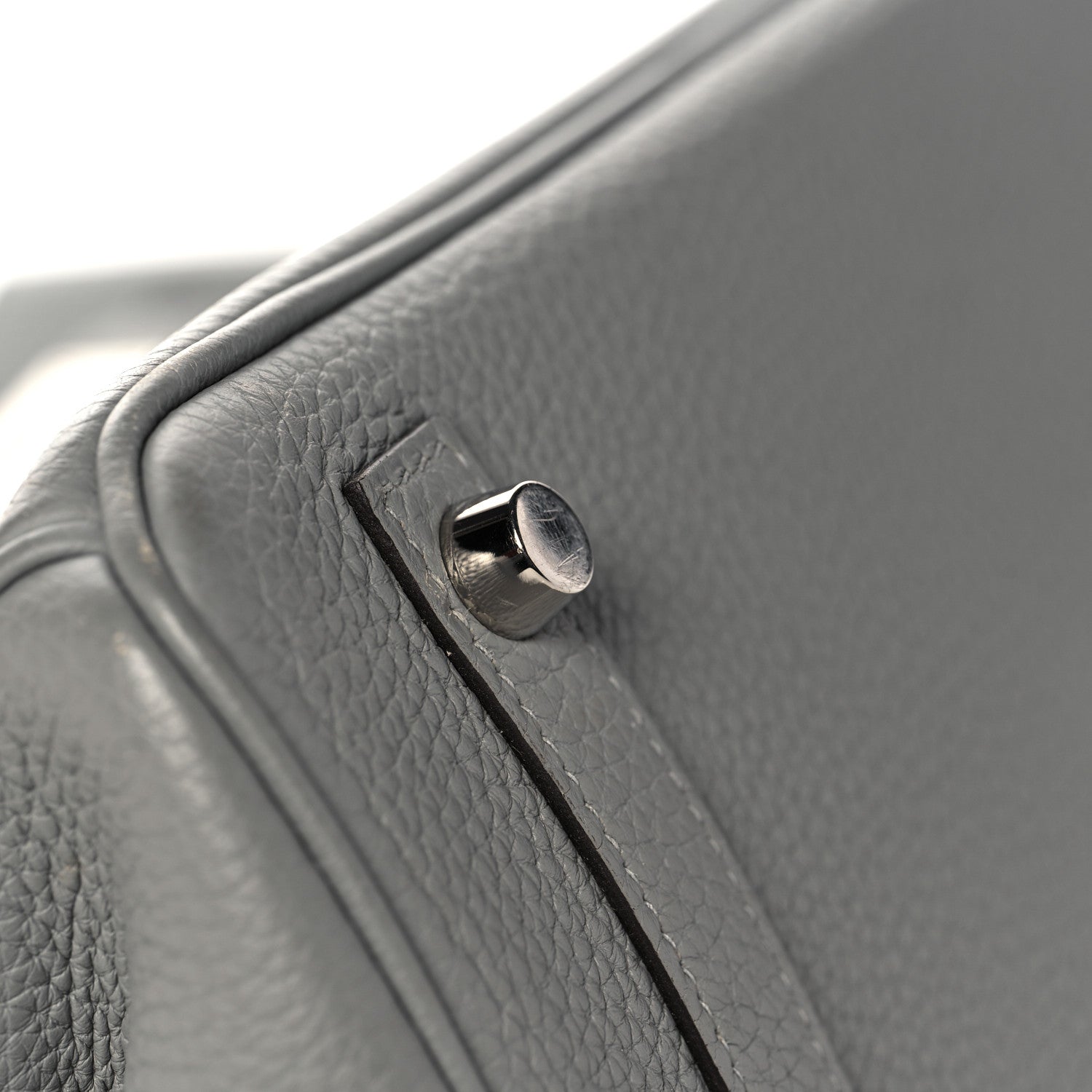 Hermes Togo Birkin 30 Gris Mouette 8 of 38