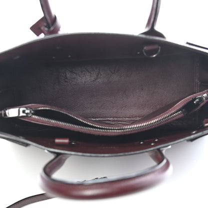 Saint Laurent Grained Calfskin Small Classic Sac De Jour Amaranto 5 of 12