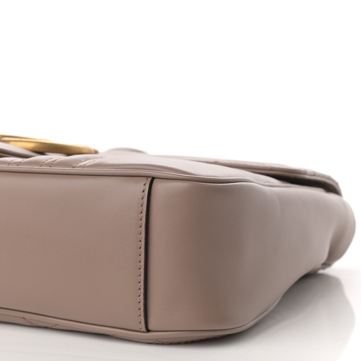 Calfskin Matelasse Medium GG Marmont Shoulder Bag Porcelain Rose