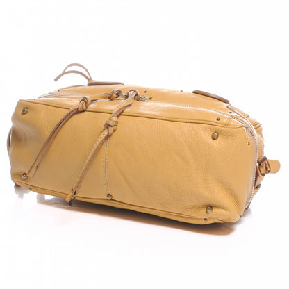 Chloe Leather Paddington Double Zipped Bowler Tan 4 of 8