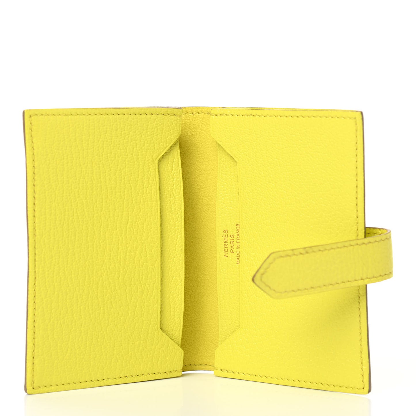 Chevre Mysore Bearn Card Holder Wallet Lime