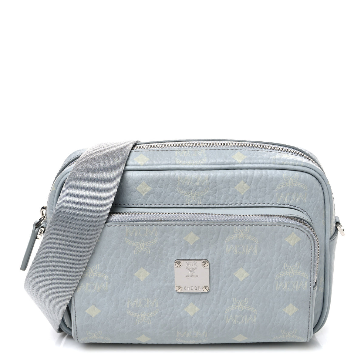 Visetos Monogram Small Aren Crossbody Sky