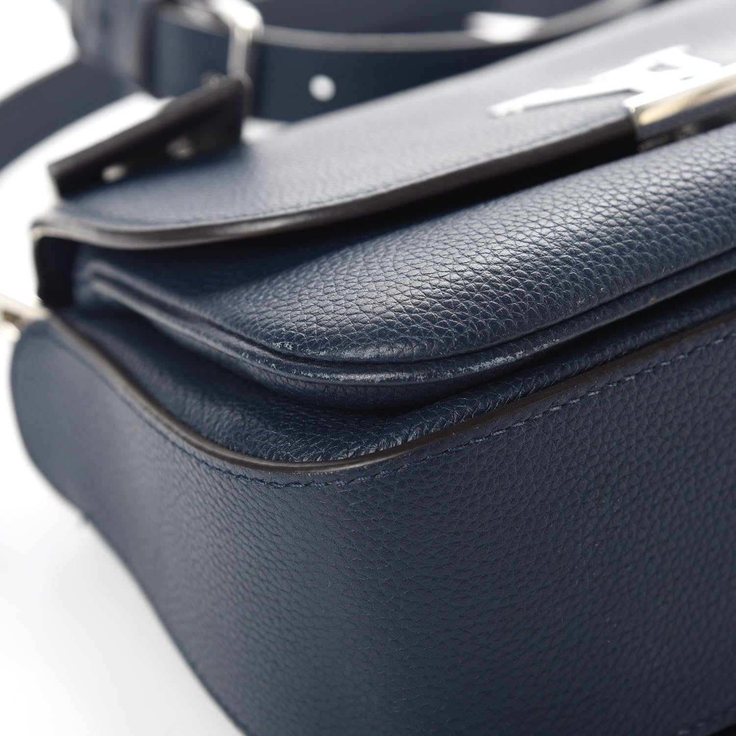 Louis Vuitton Grained Calfskin Vivienne NM Blue Marine 9 of 17